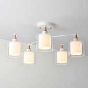 Люстра на штанге RICE D60 White