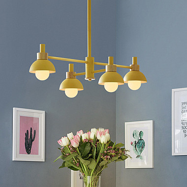 Люстра на штанге FANTA A 4 lights Green