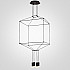 Vibia Wireflow Chandelier 0311 LED Suspension lam