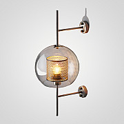 Настенный светильник CATCH WALL ball D58 stell