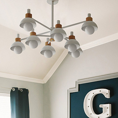 Люстра на штанге FANTA A 4 lights Green