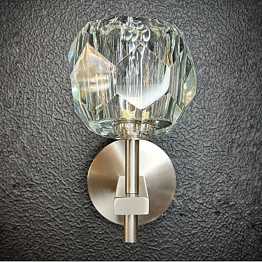 Бра RH Boule de Cristal Single Sconce Никель