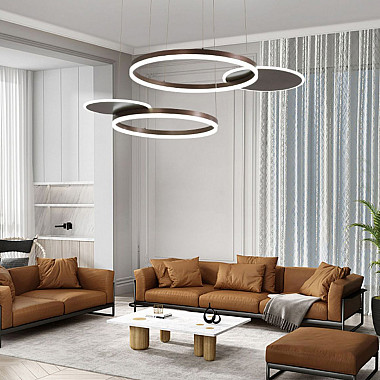 Подвесная люстра MEDEA CH D100 Copper 3000 4000 5000