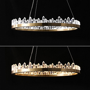 Подвесная люстра QUARTZ LUX C D80