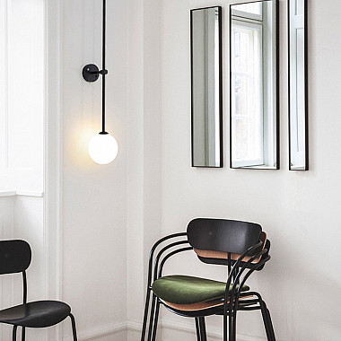 Настенный светильник LINES Ball 200 Black