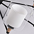 Люстра на штанге RICE D60 White