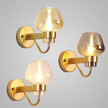 Бра MONTALEMBERT SCONCE BY Studios Золото, Дымчатый