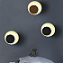 Бра TWIRL D25 Grey/Yellow