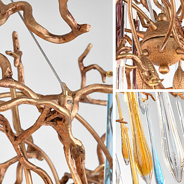 Подвесная люстра SPRUCE Овал 135