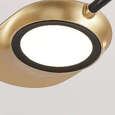 Люстра на штанге INGEL D90 6 lamps White