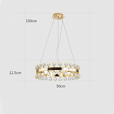 Подвесная люстра LUCERA 6 D50