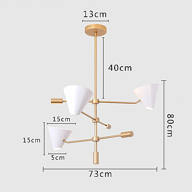 Люстра на штанге CORNET