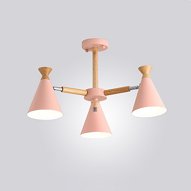 Люстра на штанге OLA D60,5 Pink