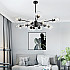 Люстра на штанге MARINE D104 10 lamps Gold/Blue