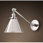 Бра 20TH C Library Single Sconce silver