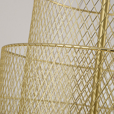 Подвесная люстра MESHMATICA D60 Nickel