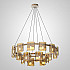 Подвесная люстра JANICE D100 D60 Brass Amber