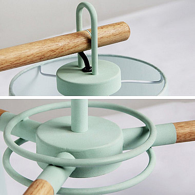 Потолочная люстра на штанге EVEN 8 Gray