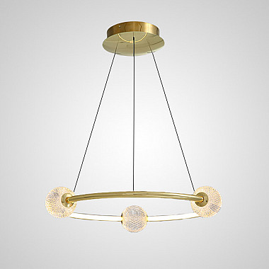 Подвесная люстра STORMS CH D89 D68 Gold