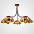 Люстра на штанге GRADE D105 5 lamps Gold