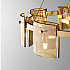 Подвесная люстра JANICE D100 D60 Brass Amber