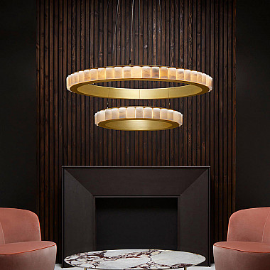 Подвесная люстра MONSINE D60 Brass