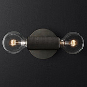 Бра RH Utilitaire Inline Sconce Black