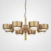 Подвесная люстра Hans-Agne Jakobsson Large Brass Chandelier for Markaryd in Sweden