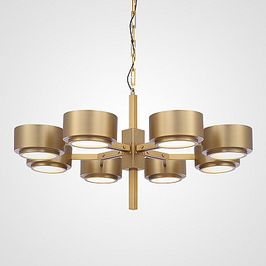 Подвесная люстра Hans-Agne Jakobsson Large Brass Chandelier for Markaryd in Sweden
