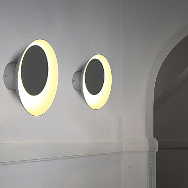 Бра TWIRL D25 White/Black