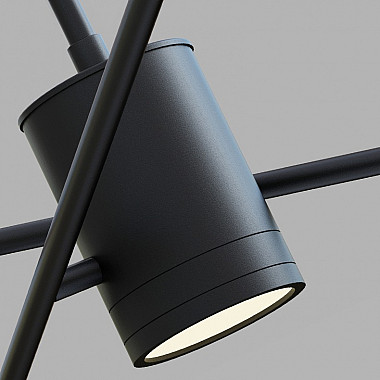 Подвесная люстра MILTON 10 Черный