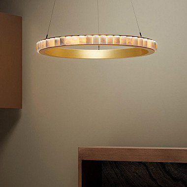 Подвесная люстра MONSINE D60 Brass