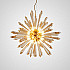 Подвесная люстра LUCHE D65 Amber