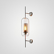 Настенный светильник CATCH WALL cylinder L67 stell