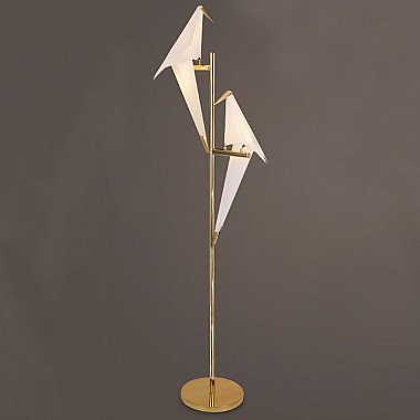 Торшер Origami Bird Floor two lamps