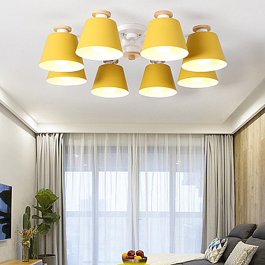 Люстра на штанге SCAD D66 Yellow