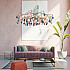 Подвесная люстра AGATE 9 D85 Multicolored