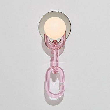 Настенный светильник CHAIN WALL Розовый