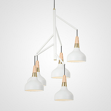 Люстра на штанге OPLAND CH D61 White