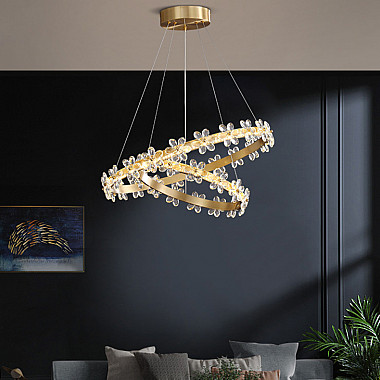 Подвесная люстра FLORENTINA RING D63 D83