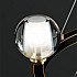 Подвесная люстра ILIANA CH D80 Brass Black