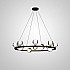 Подвесная люстра ILIANA CH D80 Brass Black