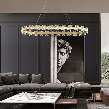 Подвесная люстра FLORENTINA RING D63 D83