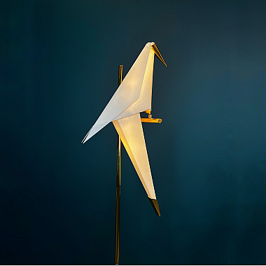 Торшер Origami Bird Floor two lamps