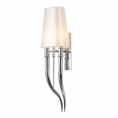 Настенный светильник Crystal Light Brunilde Ipe Cavalli H92 Silver/Black