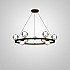 Подвесная люстра ILIANA CH D80 Brass Black