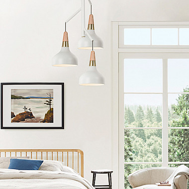 Люстра на штанге OPLAND CH D61 White