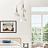 Люстра на штанге OPLAND CH D61 White