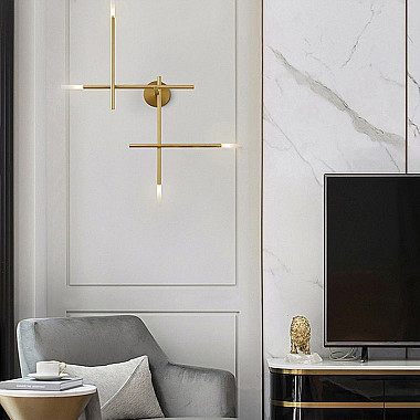 Настенное бра TRAVERSE WALL Gold H98