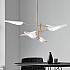 Люстра Cross cable no 407 D145 6 lights White